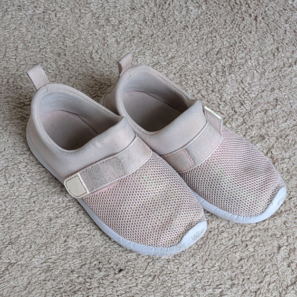 Cat & Jack Light Pink Mesh Slip-On Sneakers